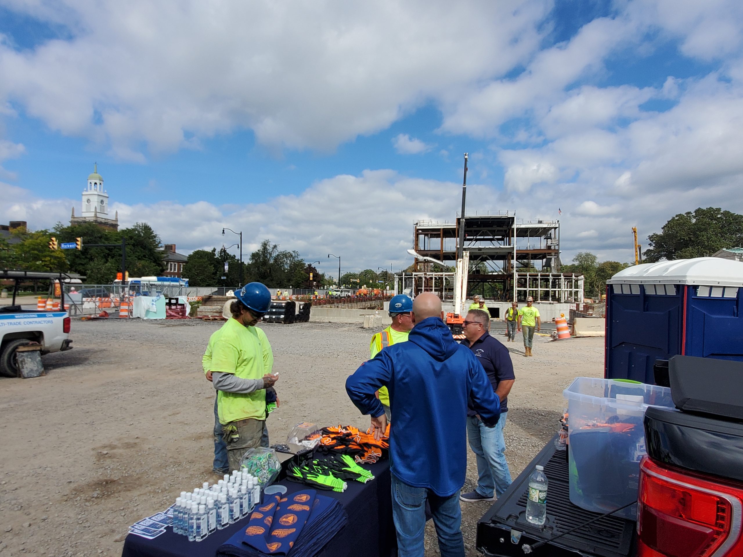 Job Site Visit Buffalo's AlbrightKnox Campus Development and